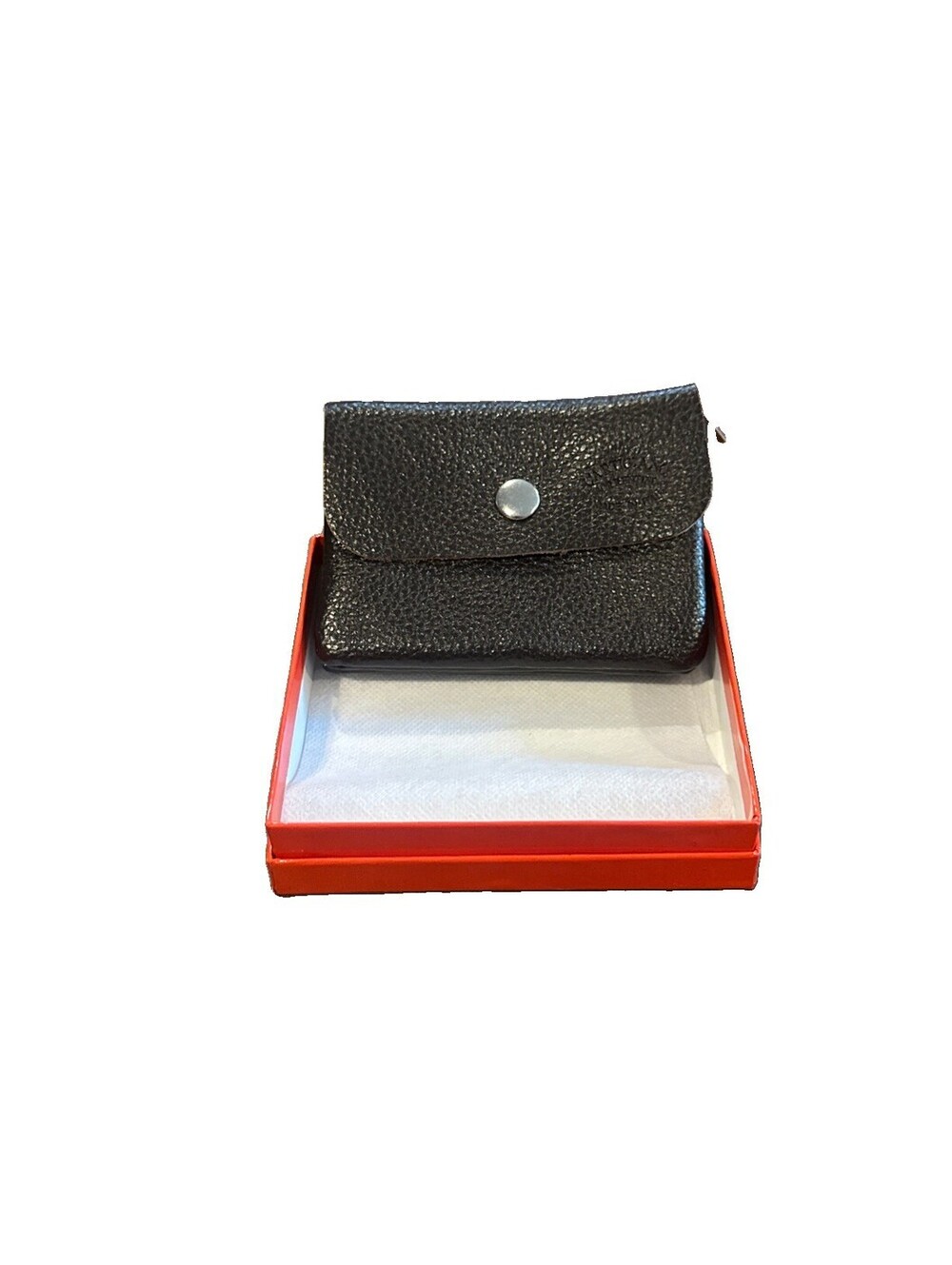 L’Artigiano Sorrentino Italian Leather Wallet Coin Purse Dark Brown-New